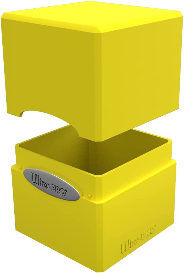 Ultra Pro - Satin Cube Deck Box - Lemon Yellow