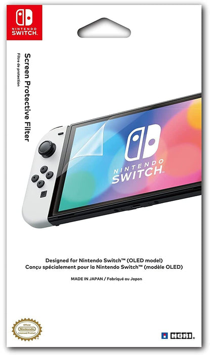HORI Screen Protective Filter (OLED Model) - Officially Licensed - Nintendo Switch Switch OLED