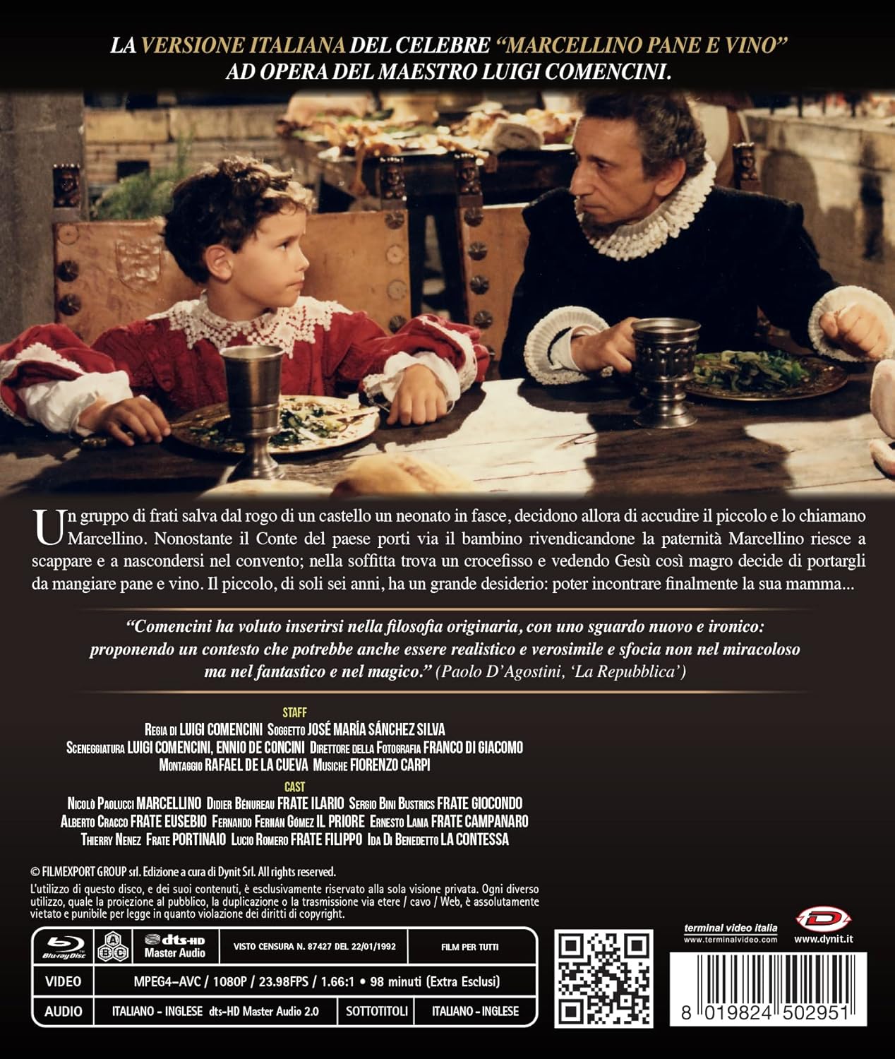 Marcellino Pane E Vino (1991