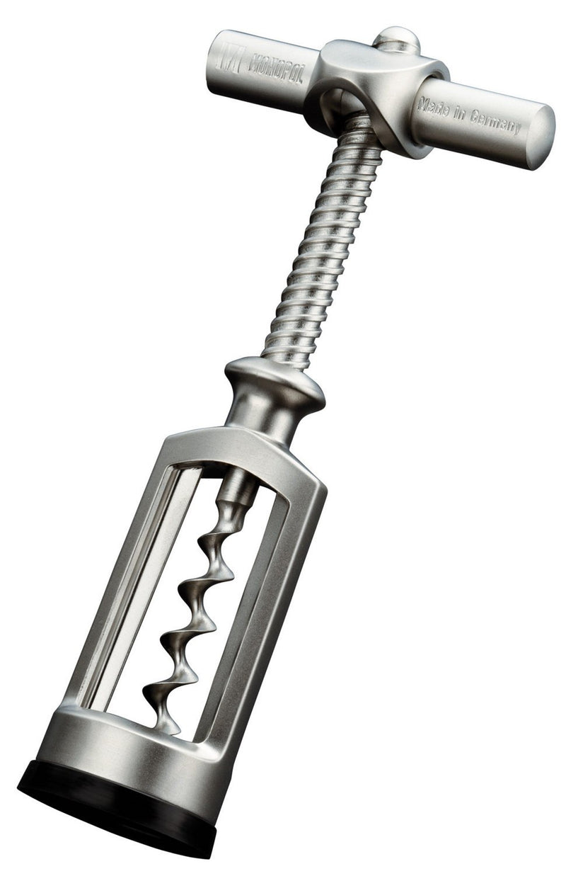 Westmark Bell Corkscrew with Cork Remover, Monopol Edition, steel/die-cast zinc, Chianti, satin finish, 62553380