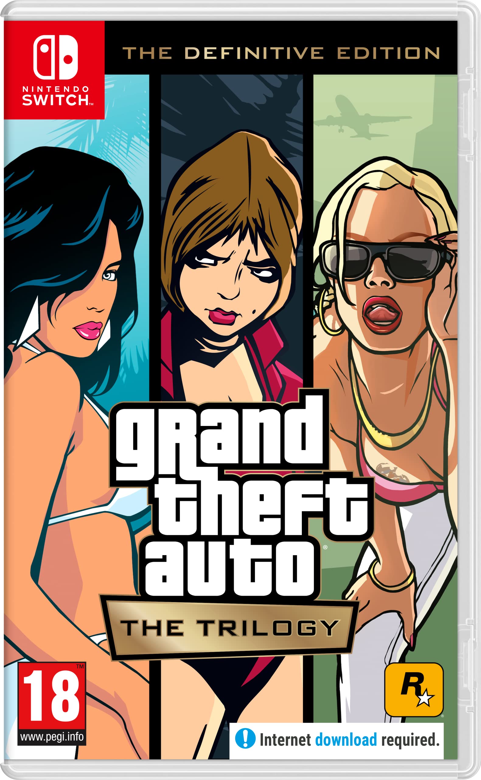 Grand Theft Auto: The Trilogy – The Definitive Edition (Nintendo Switch) Single