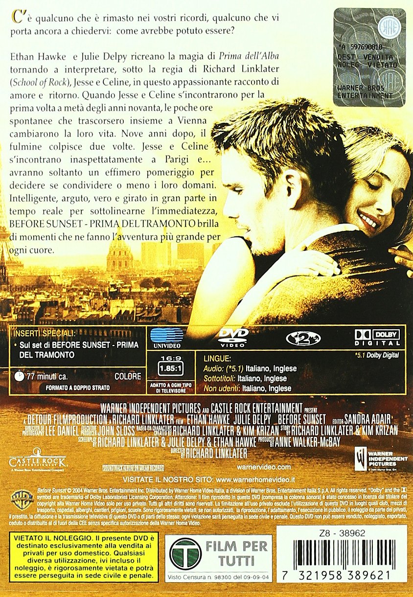Before Sunset - Prima Del Tramonto