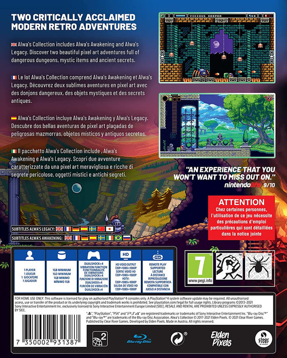 Alwa's Collection (Alwa's Awakening + Alwa's Legacy) (Playstation 4) (PS4)
