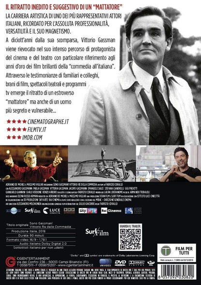 Dvd - Sono Gassman! Vittorio Re Della Commedia (1 DVD