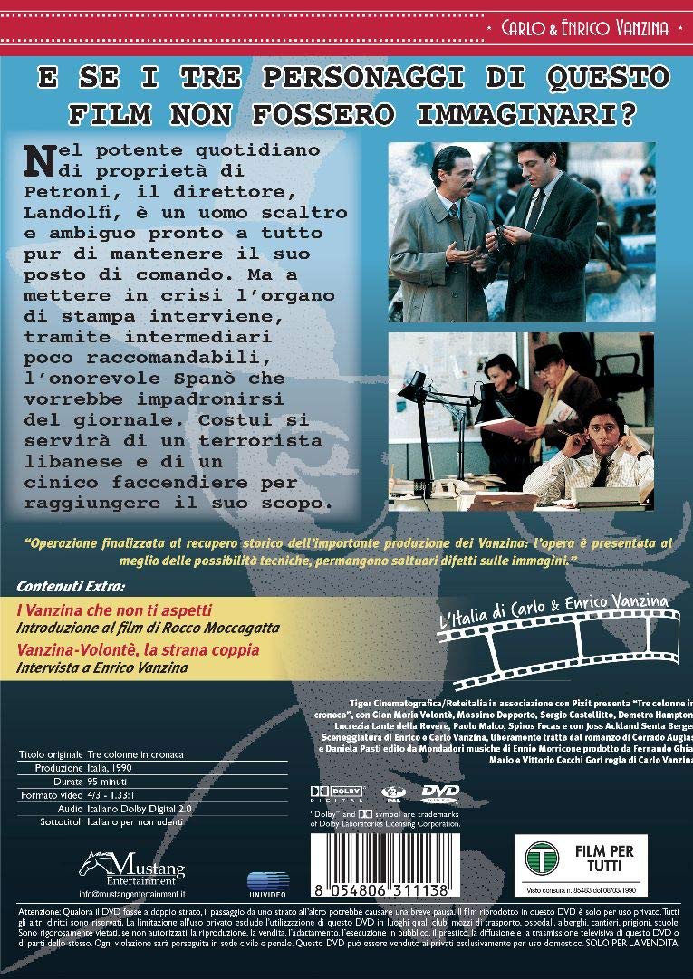 Tre Colonne In Cronaca - (Italian Import)