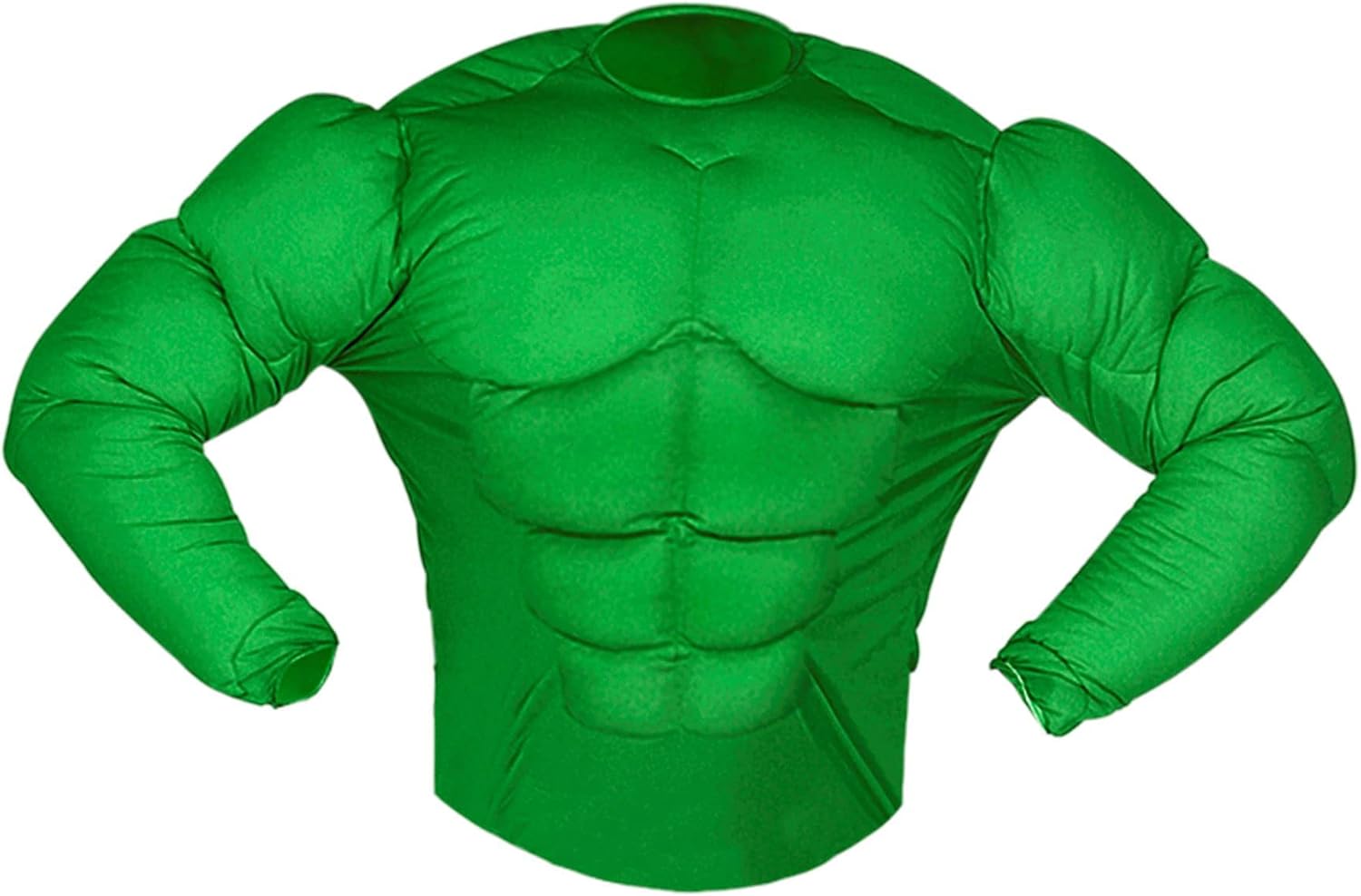 Widmann Kid?s Dressing Up Costume Green Muscle Shirt 140