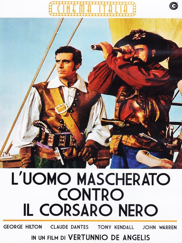 l'uomo mascherato contro il corsaro nero dvd Italian Import