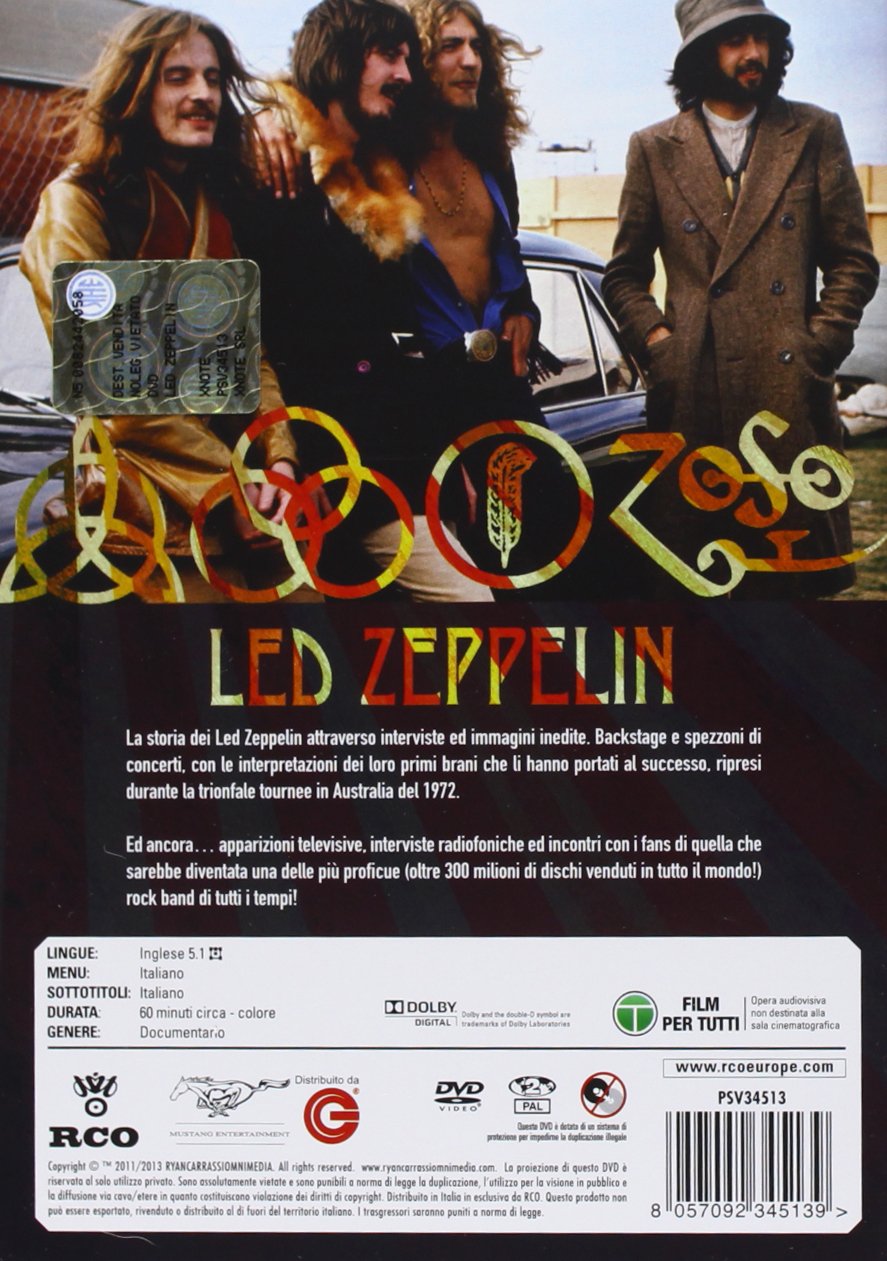 Led Zeppelin Up Close And Personal