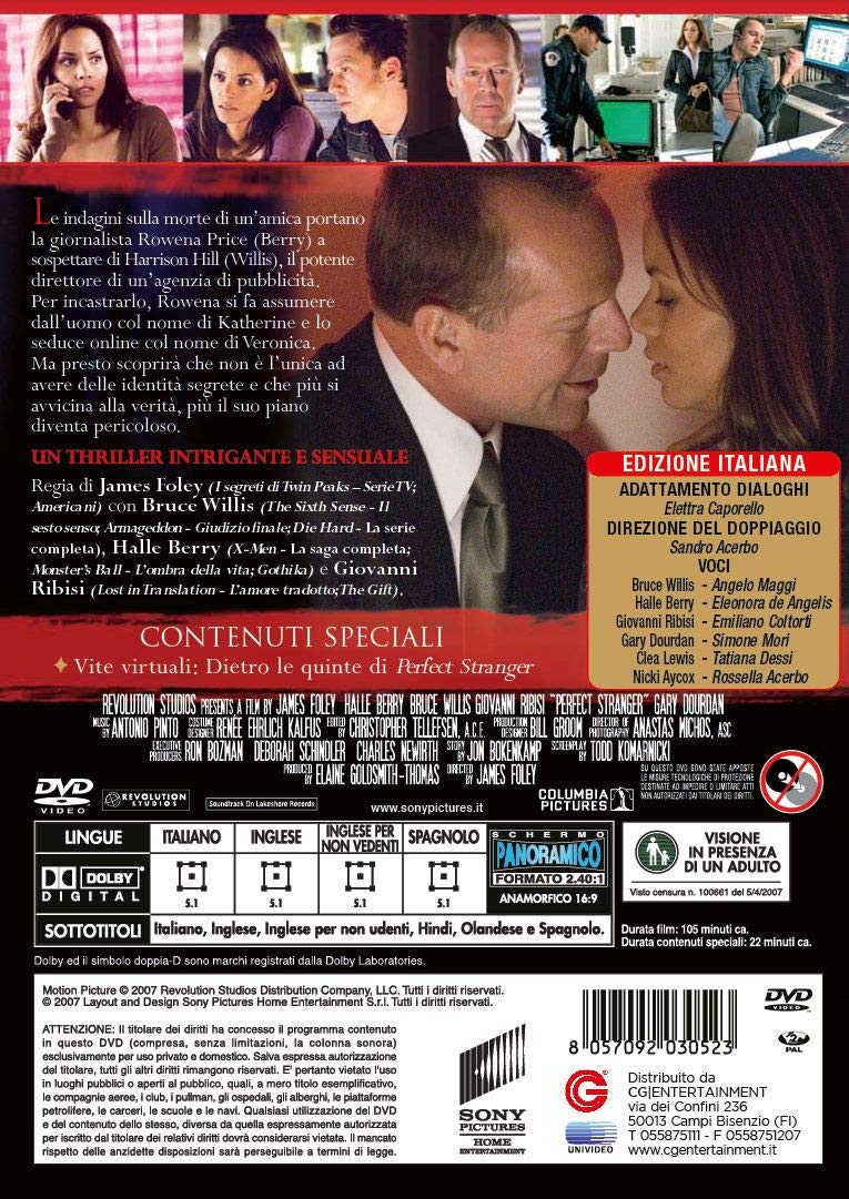 Perfect Stranger - (Italian Import)