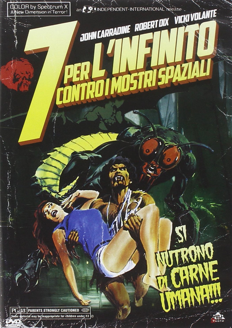 7 per l'infinito contro i mostri spaziali dvd Italian Import
