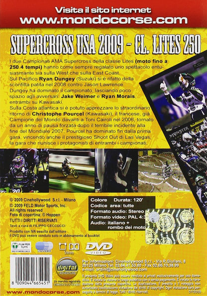 supercross usa 2009. cl.250 dvd Italian Import