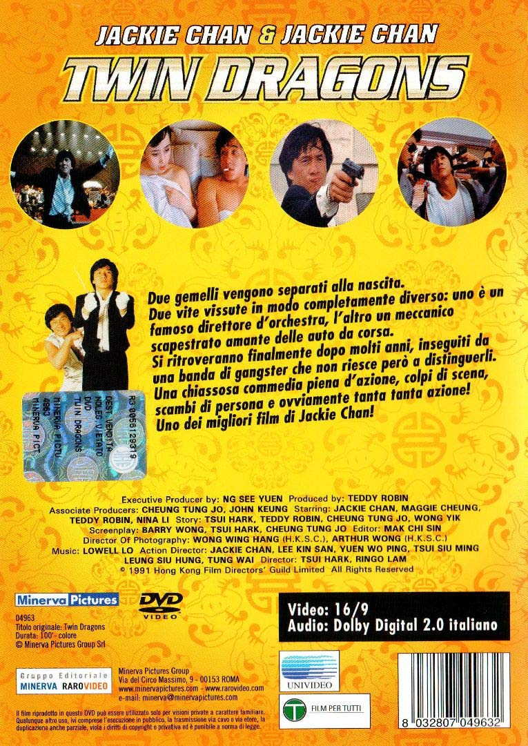 Twin Dragons - (Italian Import)