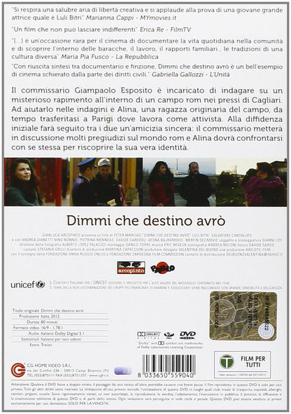 dimmi che destino avro' dvd Italian Import