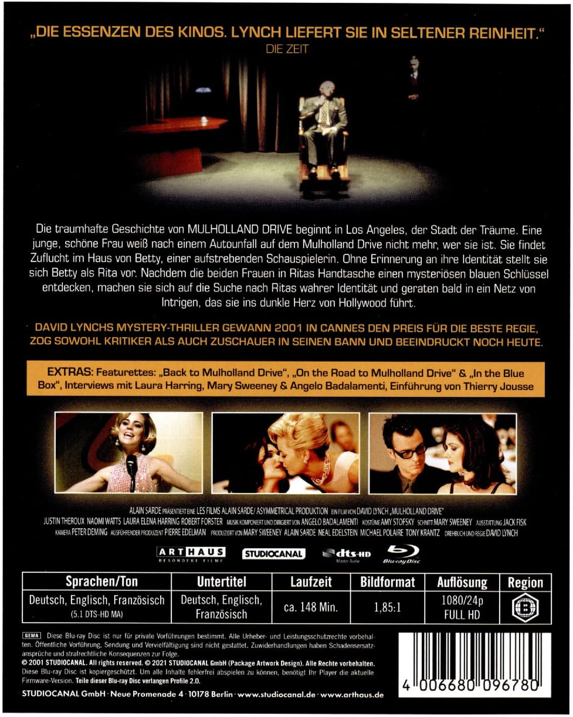 Mulholland Drive/Special Edition