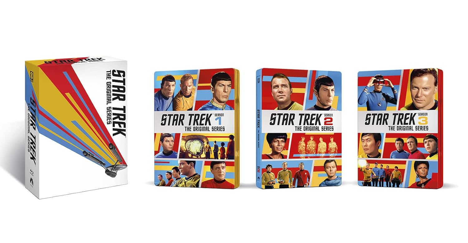 Star Trek: The Original Series (20 Blu-Ray) (Steelbook) - (Italian Import)
