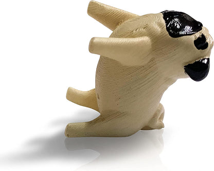 Pass the Pugs Dice Game, the classic party and travel game, will you get a double faceplant or puppy love, first to 100 points wins, makes a great gift for ages 6 plus