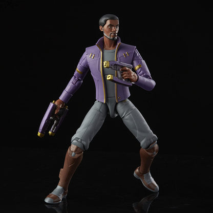 Universo Marvel Avengers - Hasbro Marvel Figura de acción de T'Challa Star-Lord de 15 cm de Legends Series, Incluye diseño Premium, 3 Accesorios y Pieza de Build-a-Figure, (F0329