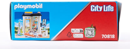 Playmobil 70818 City Life Paediatrician Starter Pack, Fun Imaginative Role-Play, Playset Suitable for Children Ages 4+