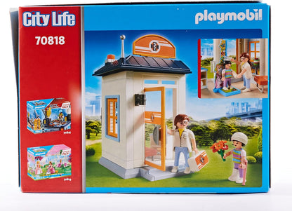 Playmobil 70818 City Life Paediatrician Starter Pack, Fun Imaginative Role-Play, Playset Suitable for Children Ages 4+