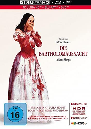 Die Bartholomäusnacht - 3-Disc Limited Collector's Edition im Mediabook (4K Ultra-HD) (+ Blu-ray 2D) (+ DVD)