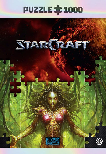 StarCraft II: Kerrigan | 1000 Piece Jigsaw Puzzle | includes Poster and Bag | 68 x 48 | for Adults & Kids Age 14 Years And Up | perfect for Christmas and Birthday Present | Game-Artwork | Premium