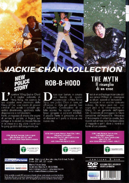 Jackie Chan Collection (3 Dvd) - (Italian Import)
