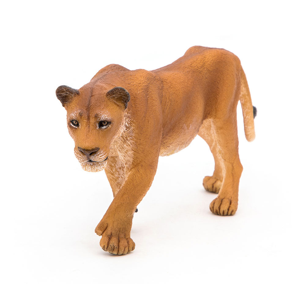PAPO Wild Animal Kingdom Lioness Toy Figure, Tan (50028)