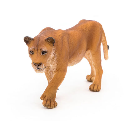 PAPO Wild Animal Kingdom Lioness Toy Figure, Tan (50028)