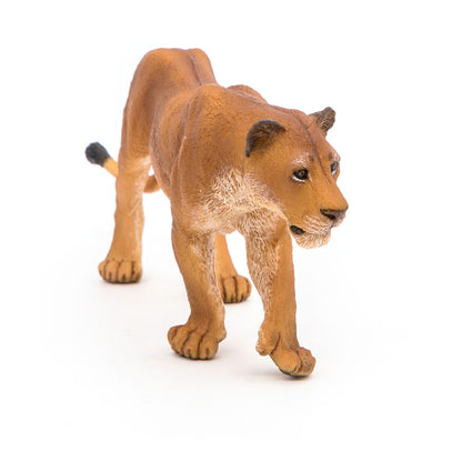 PAPO Wild Animal Kingdom Lioness Toy Figure, Tan (50028)