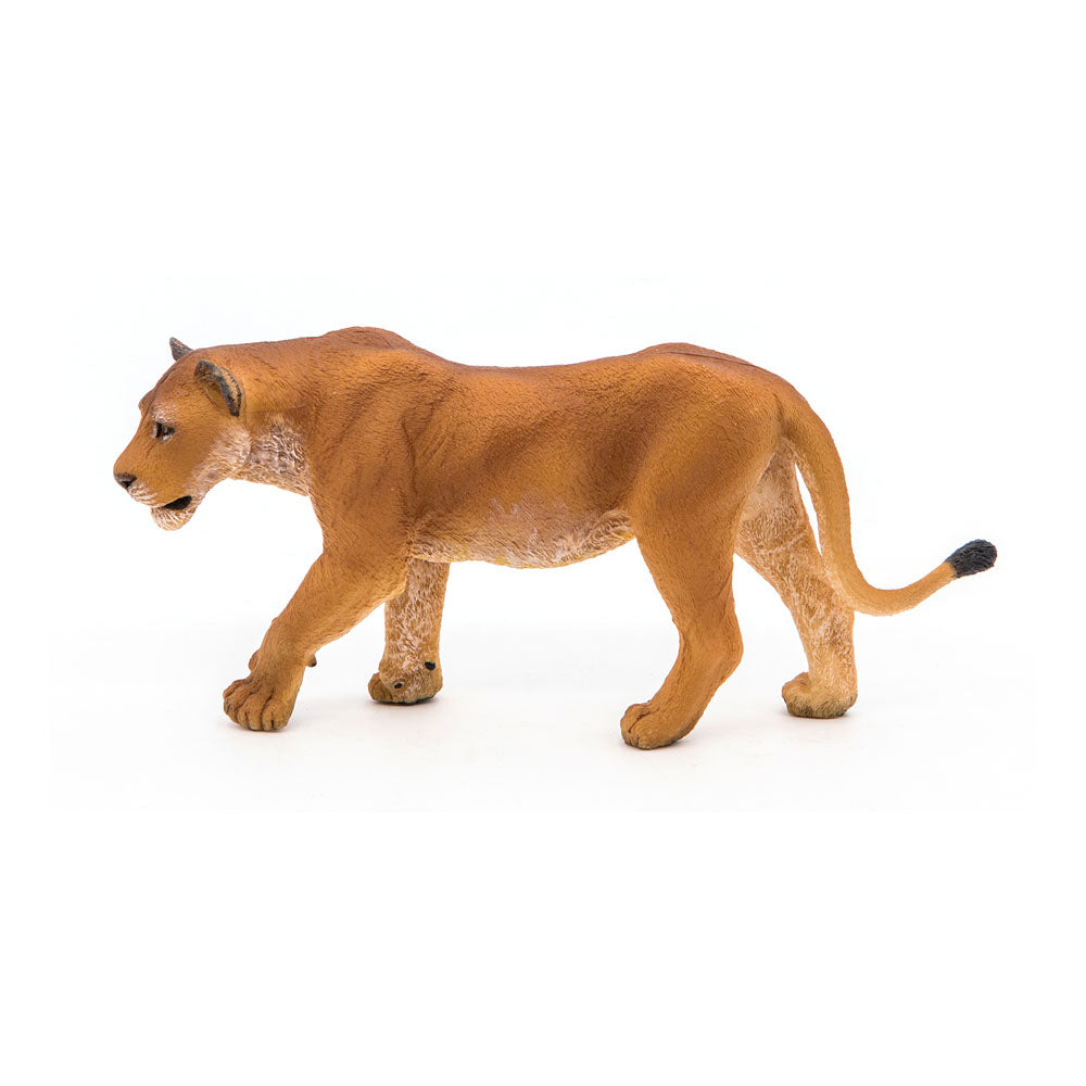 PAPO Wild Animal Kingdom Lioness Toy Figure, Tan (50028)