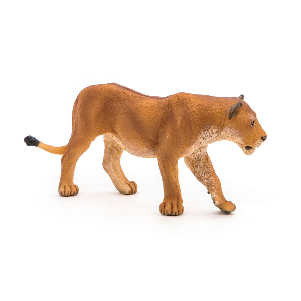 PAPO Wild Animal Kingdom Lioness Toy Figure, Tan (50028)