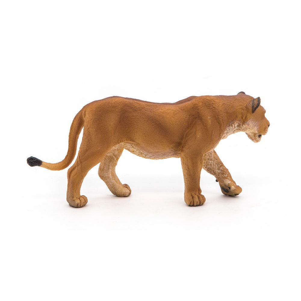 PAPO Wild Animal Kingdom Lioness Toy Figure, Tan (50028)