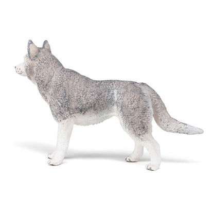 PAPO CATS AND DOGS 54035 Siberian Husky Figurine, Multicolour