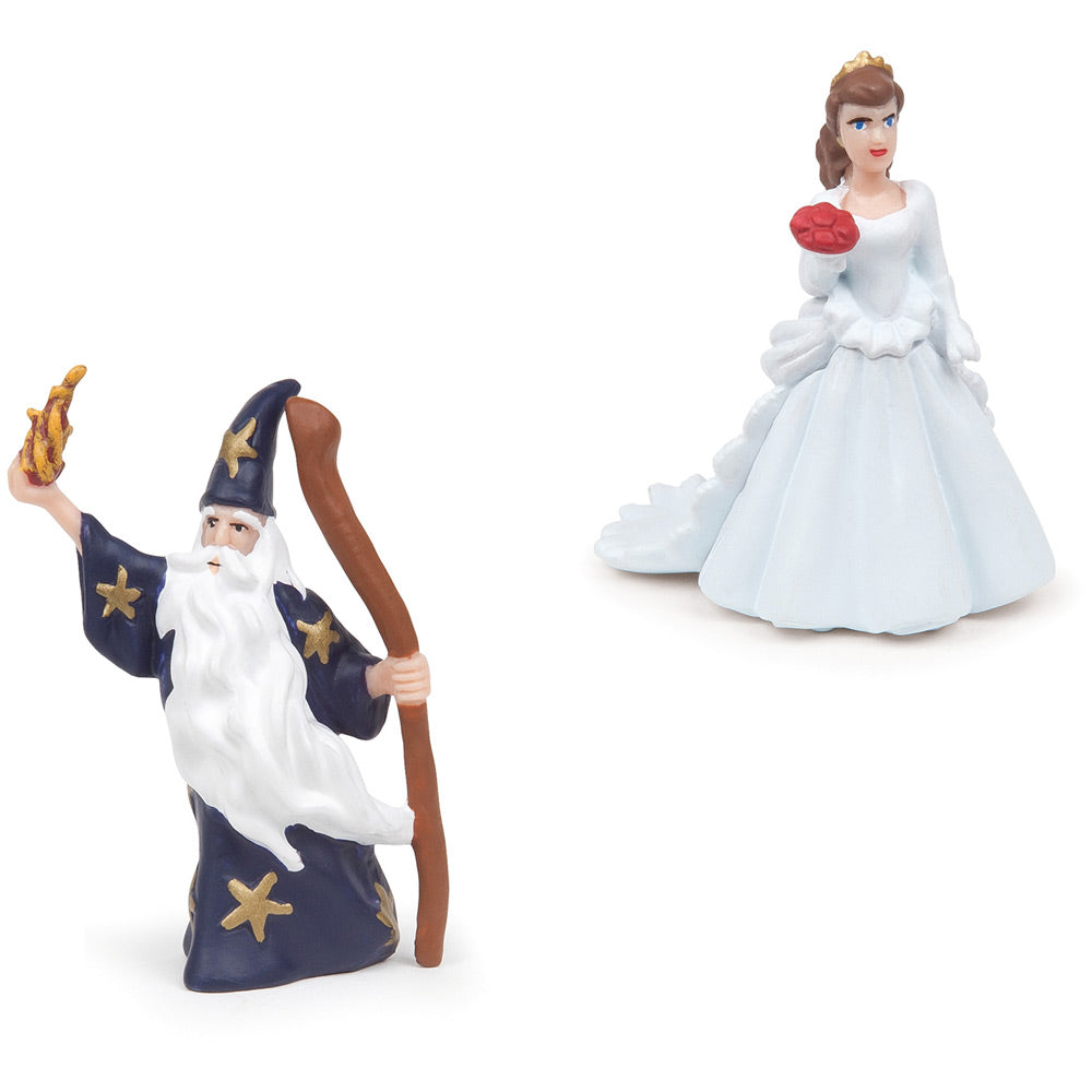 PAPO Mini Papo Mini Plus Enchanted World Tube Toy Mini Figure Set, Multi-colour (33012)