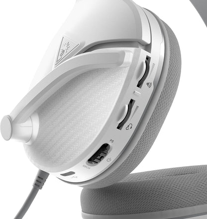 Turtle Beach Recon 200 Wit Versterkte Gaming Headset - PS5, PS4, Xbox Series X|S, Xbox One, Nintendo Switch en PC