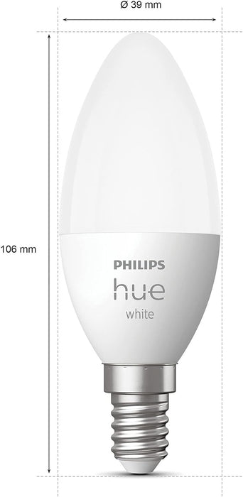 Philips Hue - E14 2-Pack - Warm White