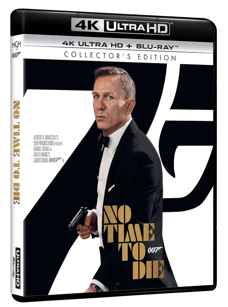 No Time To Die (4K Ultra-HD + Blu-Ray) (2 Blu Ray)