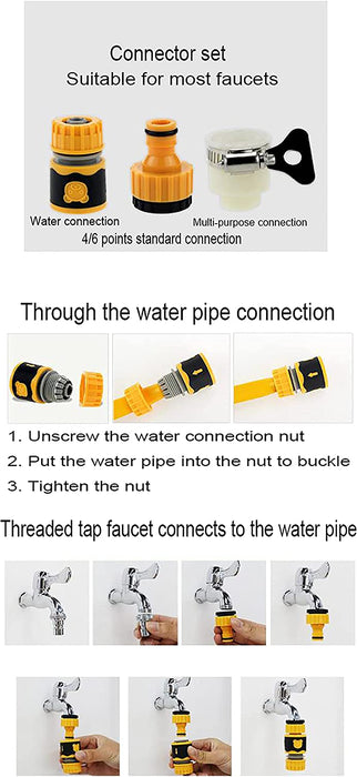 WSCC Sprinkler, 360-degree Automatic Rotating Sprinkler, Green Sprinkler Irrigation Garden Vegetable Field Spray (spray Diameter 16-20m)(Size:20m