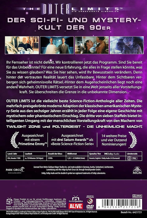 Outer Limits - Die unbekannte Dimension: Staffel 3 (Fernsehjuwelen)