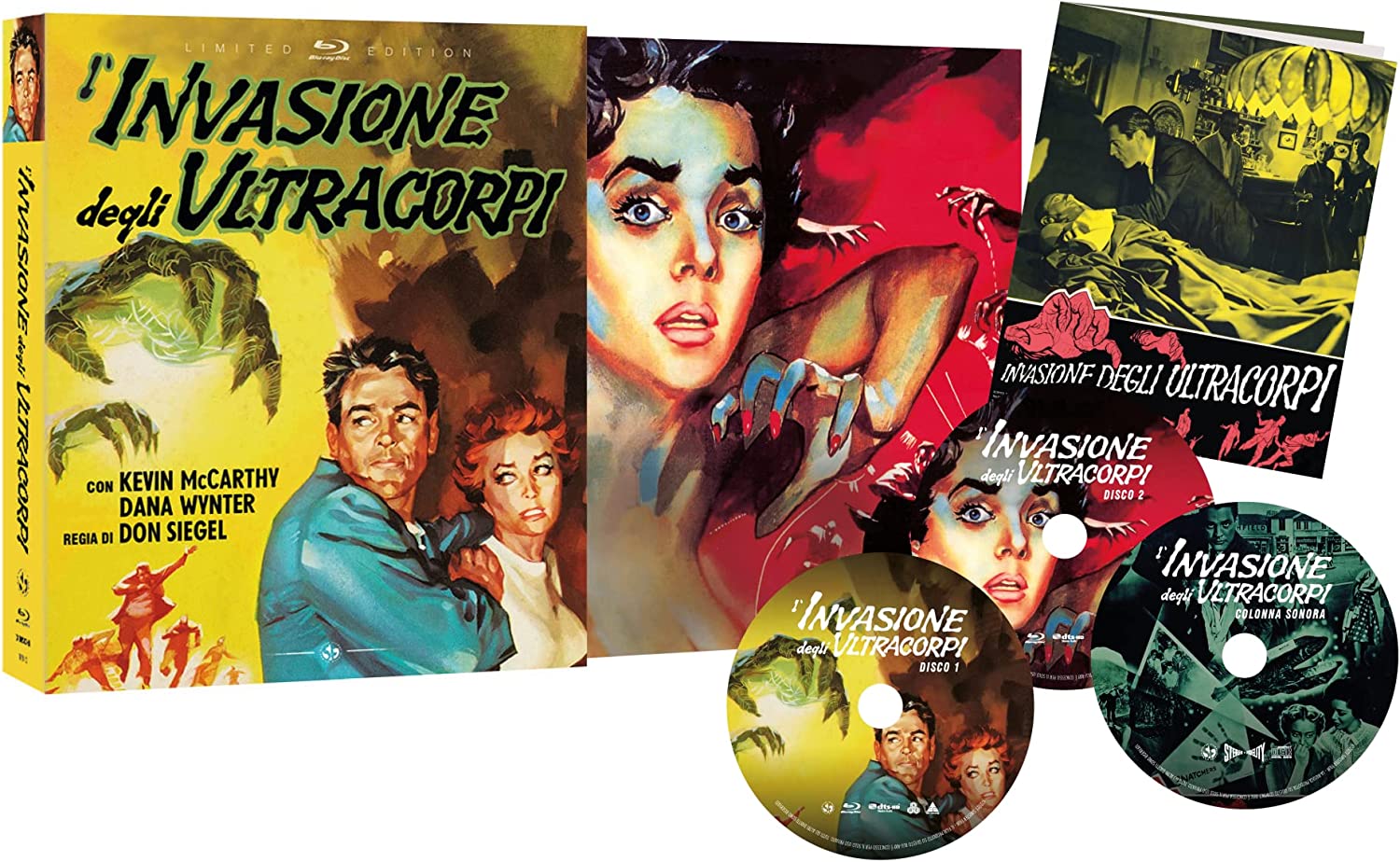 L'invasione Degli Ultracorpi ( Box 2 Br+CD) (Edizione Limitata Numerata)