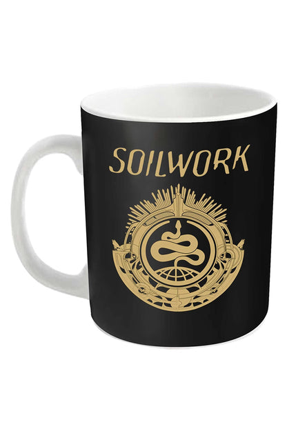 Soilwork Mug Snake Band Logo Official White Boxed One Size