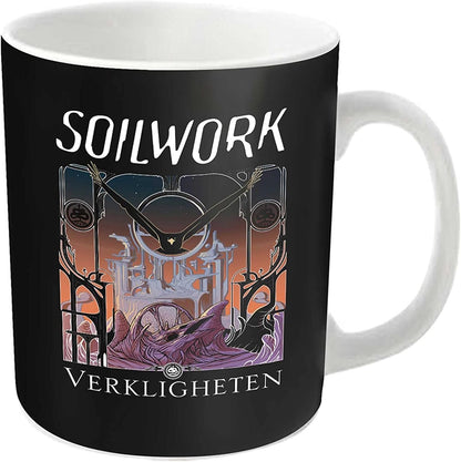 Soilwork Mug Verkligheten Band Logo Official White Boxed One Size