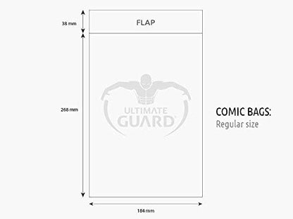 Ultimate Guard Regular Comic Bags