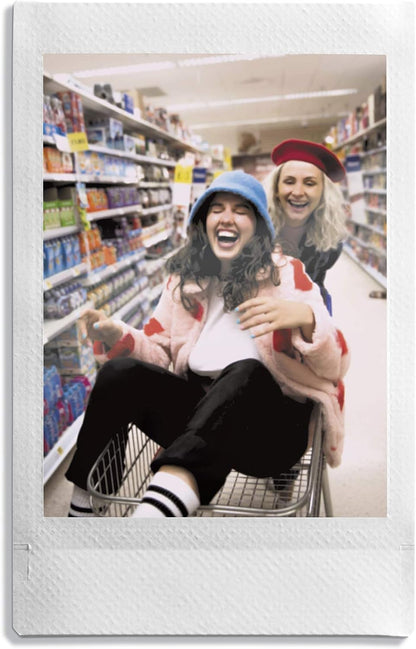 instax mini instant film, white border, 10 shot pack, suitable for all instax mini cameras and printers