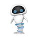Funko POP! Disney: Wall-E - Eve Flying - Collectable Vinyl Figure - Gift Idea - Official Merchandise - Toys for Kids & Adults - Movies Fans - Model Figure for Collectors and Display