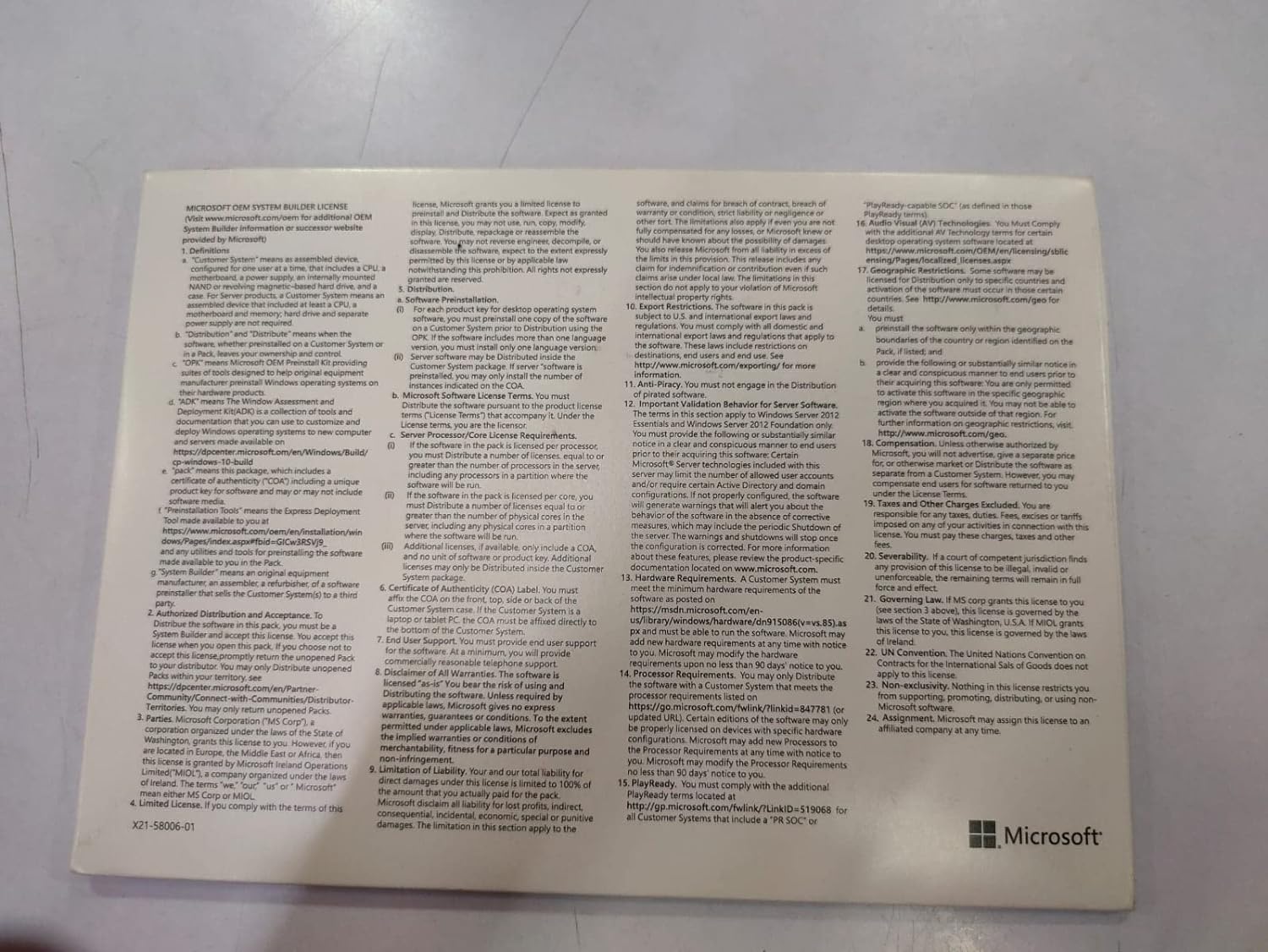 Microsoft Windows 11 Pro 64bit (UK