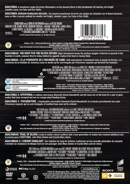 Anaconda: 4-Movie Collection