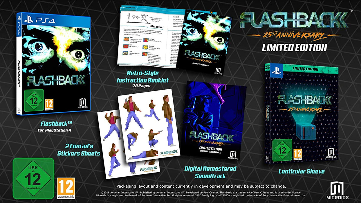 Flashback 25th Anniversary PlayStation 4 25th Anniversary