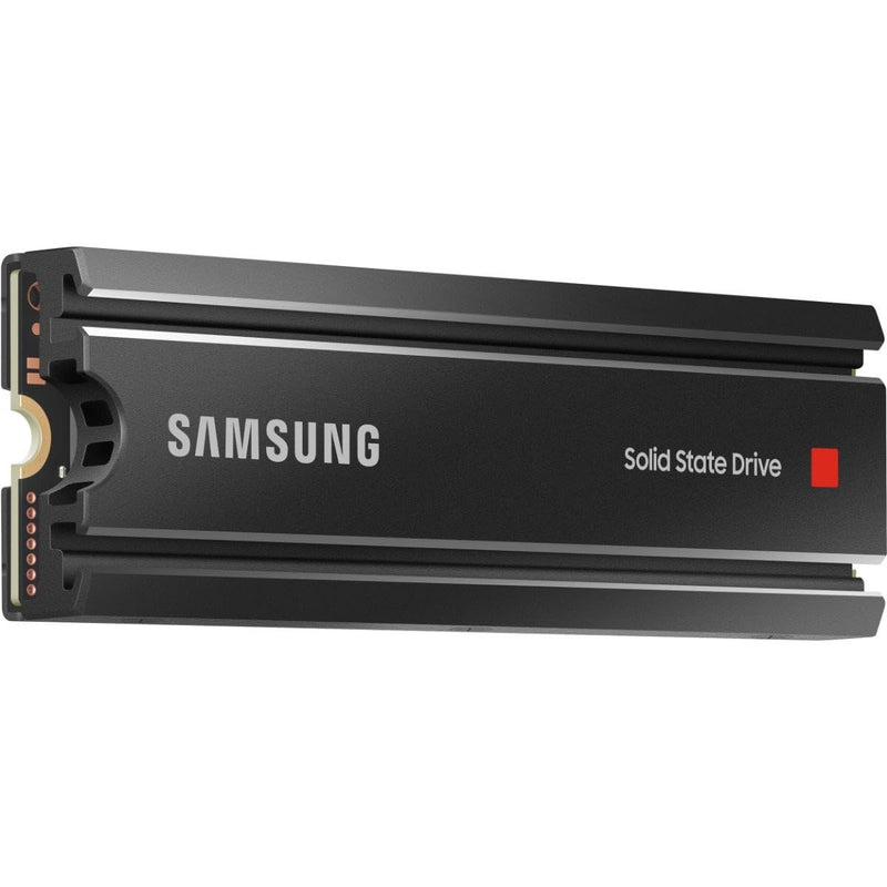 Samsung 980 PRO SSD with Heatsink 2TB PCIe Gen 4 NVMe M.2 Internal Solid State Hard Drive, Heat Control, Max Speed, PS5 Compatible,MZ-V8P2T0CW