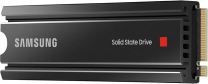 Samsung 980 PRO SSD with Heatsink 2TB PCIe Gen 4 NVMe M.2 Internal Solid State Hard Drive, Heat Control, Max Speed, PS5 Compatible,MZ-V8P2T0CW
